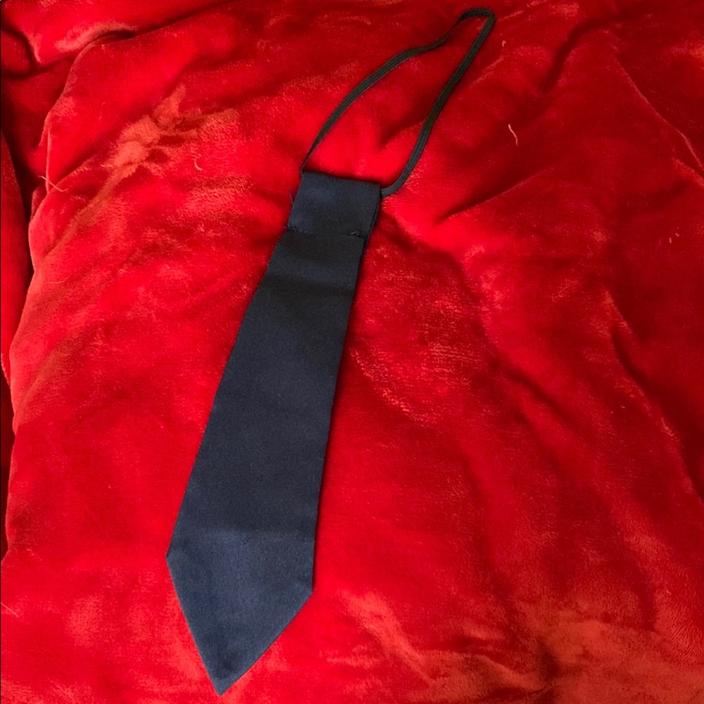 Blue tie